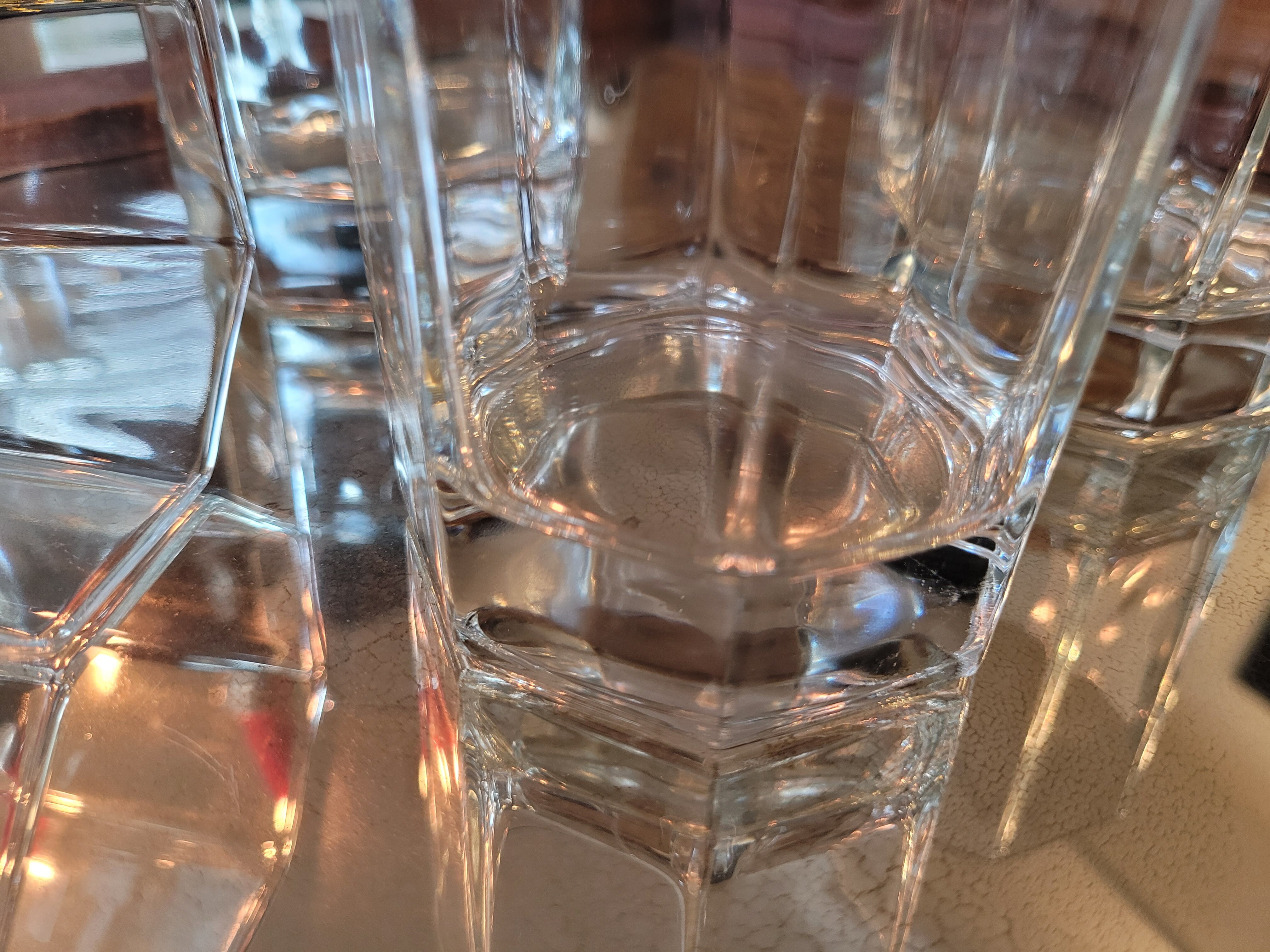 4 octime whiskey glasses
