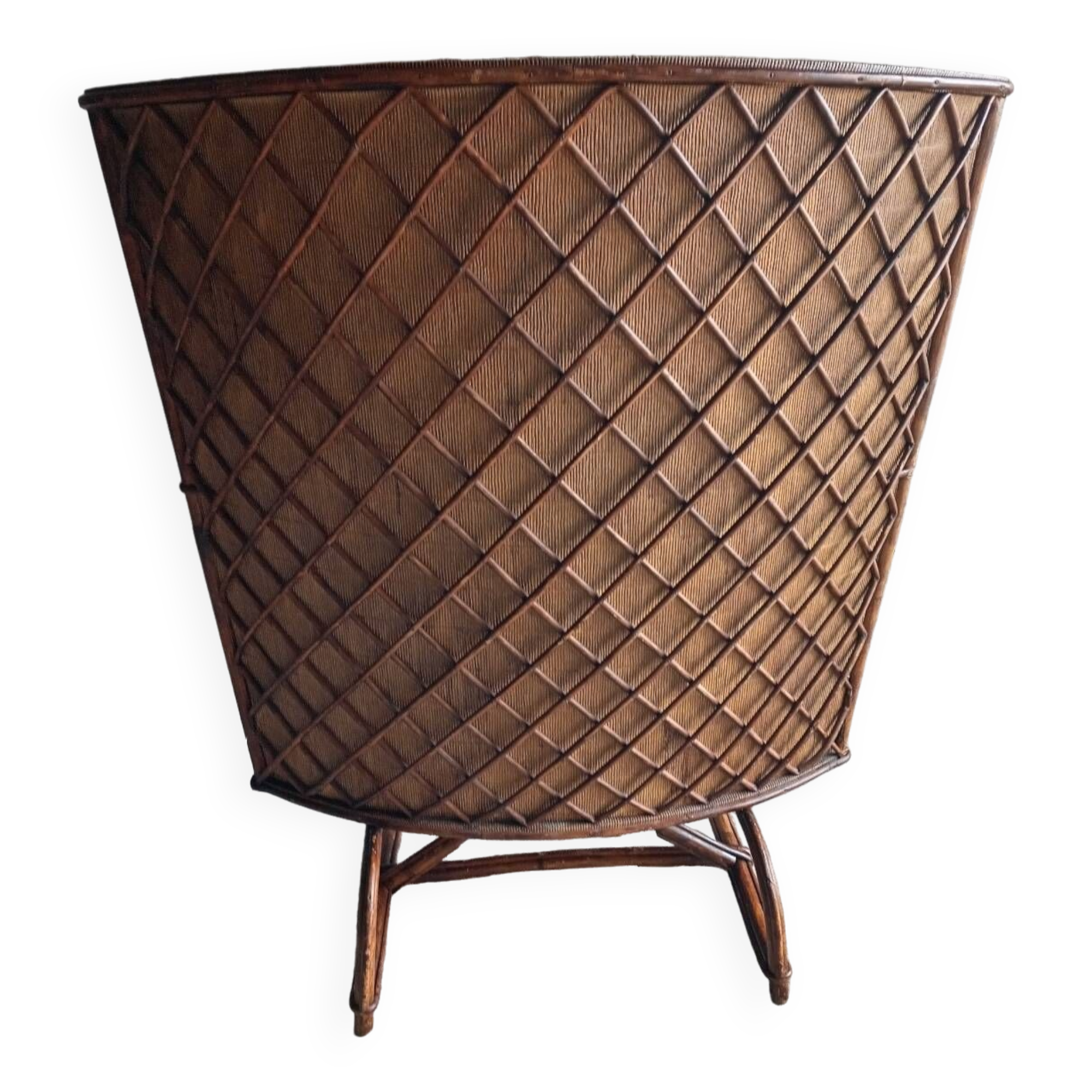 Vintage rattan bar