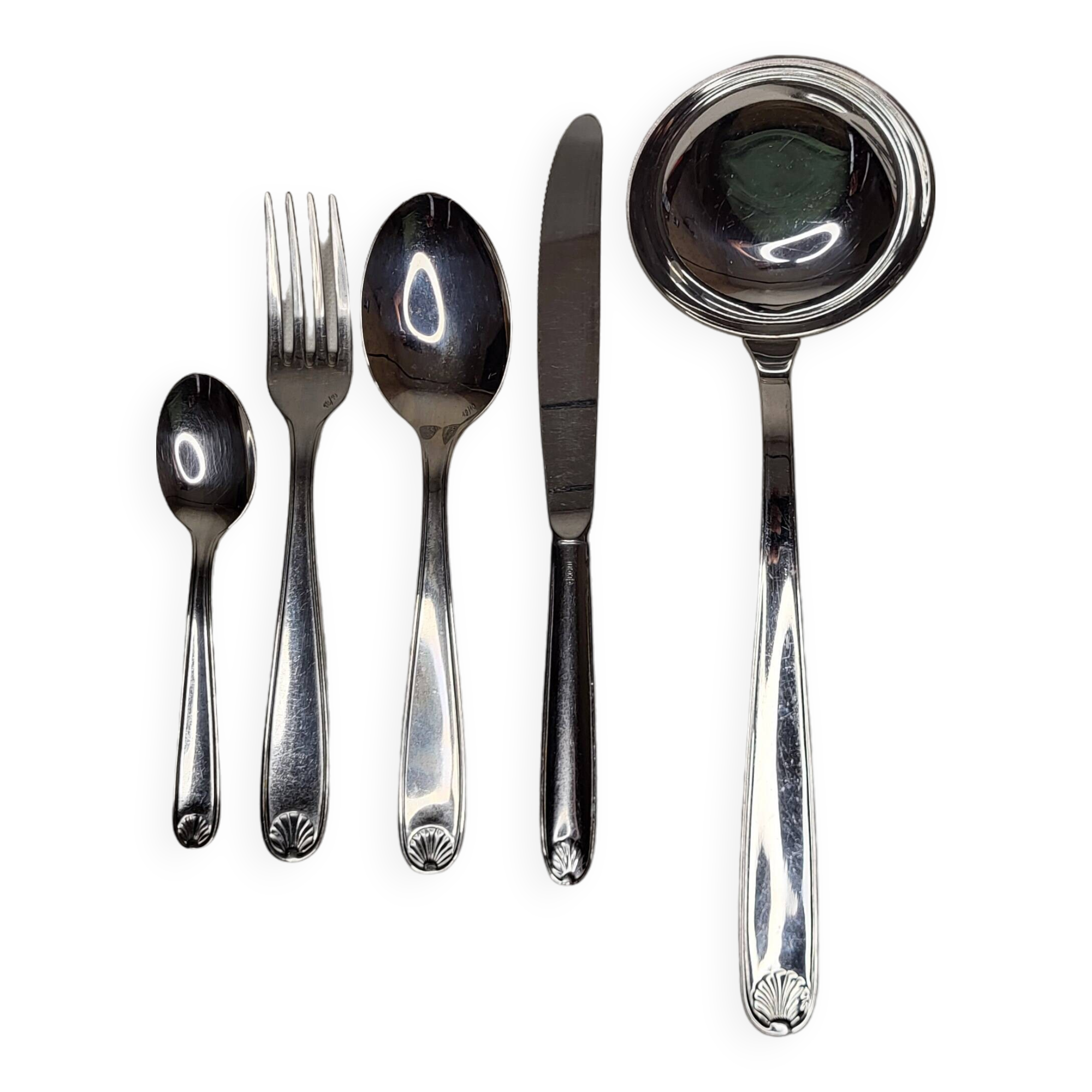 Stainless steel cutlery 37 pieces