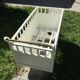 Old baby bed camper 1950 vintage