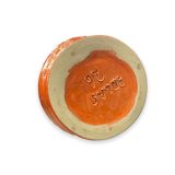Vase en céramique orange Max Ildas
