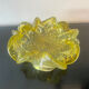 Empty ashtray pocket Murano Barovier Toso Vintage gold glitter
