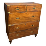 Antique military campaign chest