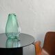 Huge green vase in Murano glass from artisan masters, Flavio Poli 1970's
