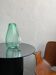 Huge green vase in Murano glass from artisan masters, Flavio Poli 1970's