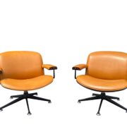Rare lounge chair par Ennio Fazioli pour MIM Roma