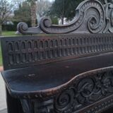 Buffet dressoir noirci