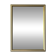 Miroir rectangulaire biseauté au cadre bicolore, Italie, 1960