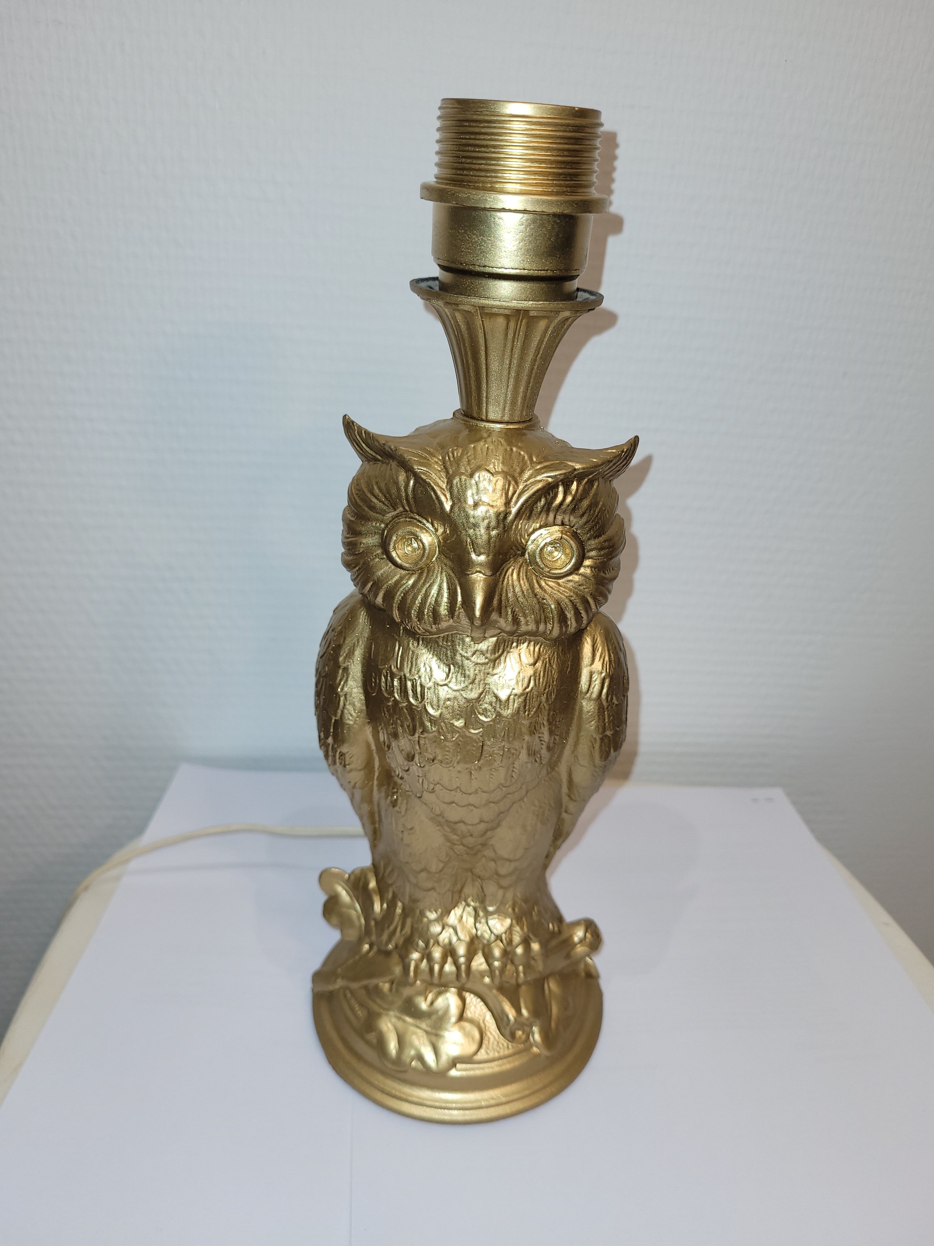 Owl table lamp by L & LWM