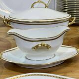 Service en porcelaine de Limoges - 107 pièces - années 1960