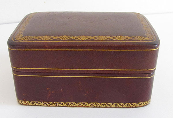 Vintage leather box