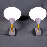Pair of wall lamps, Italy, 1950