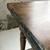 Artist studio oak draper table