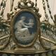Louis XVI style chandelier in bronze and crystal pendants XIX Century