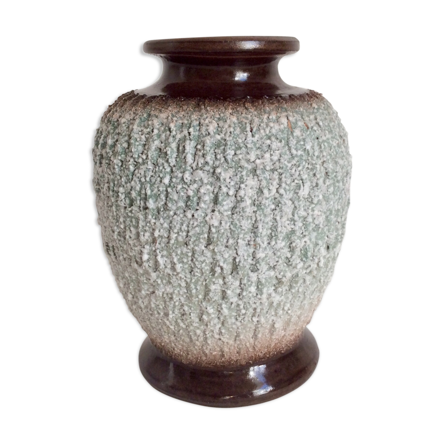 Vase en céramique par Louis Dage années 50
