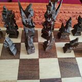 Bali backgammon chess game
