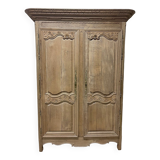 Bleached oak wardrobe
