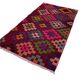 Vintage turkish kilim rug ,  136 x 76 cm