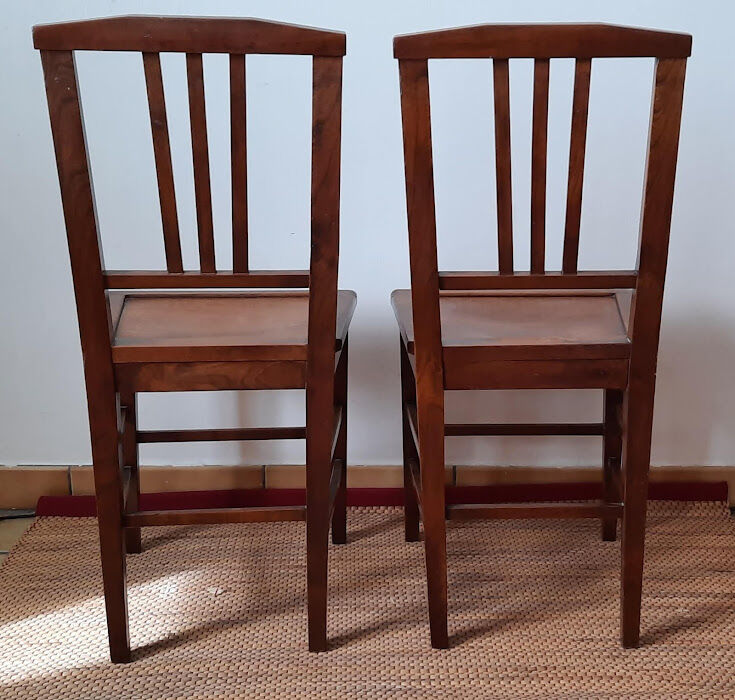 Set of chairs Luterma walnut