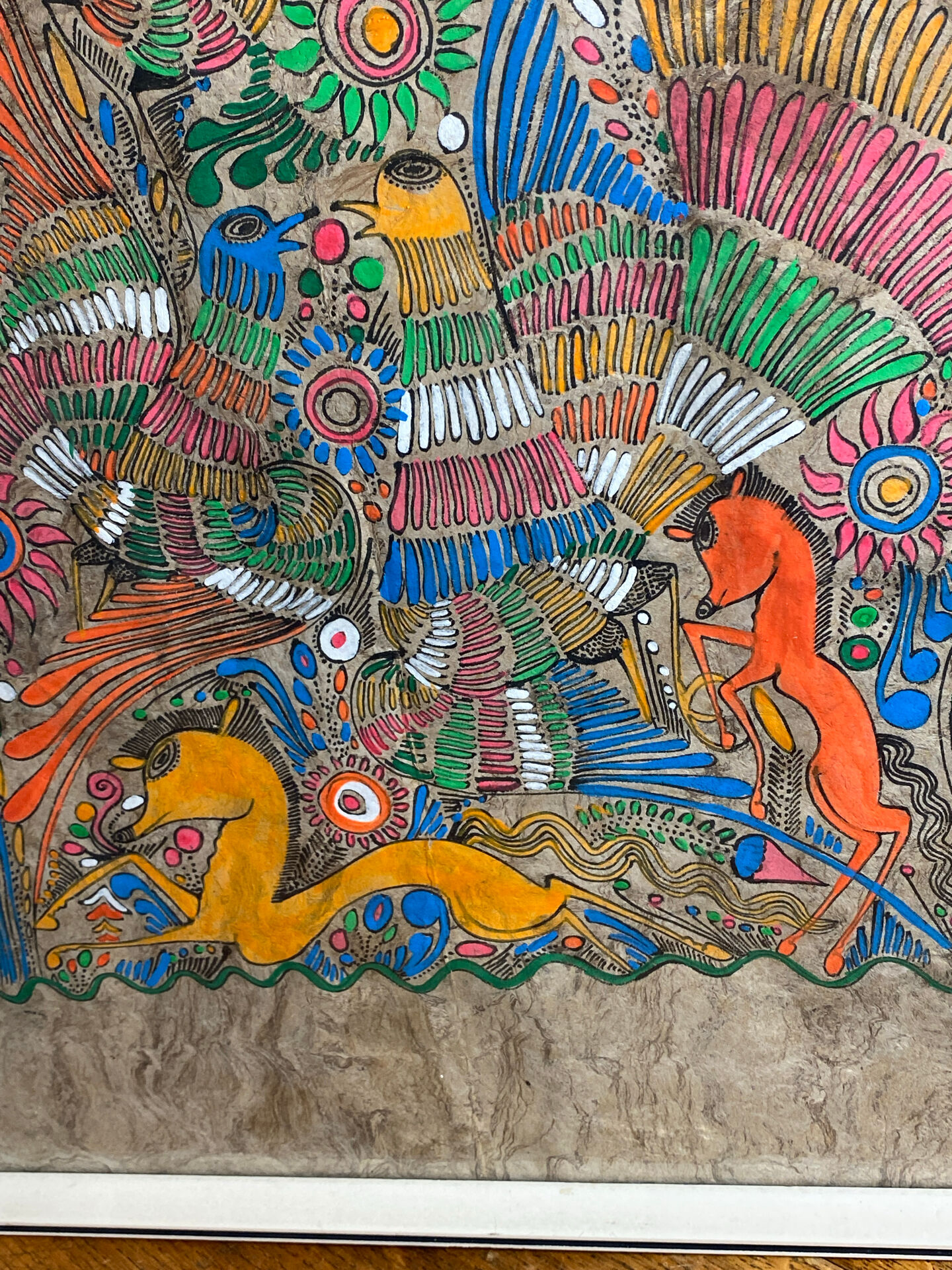Table of Mexican popular art