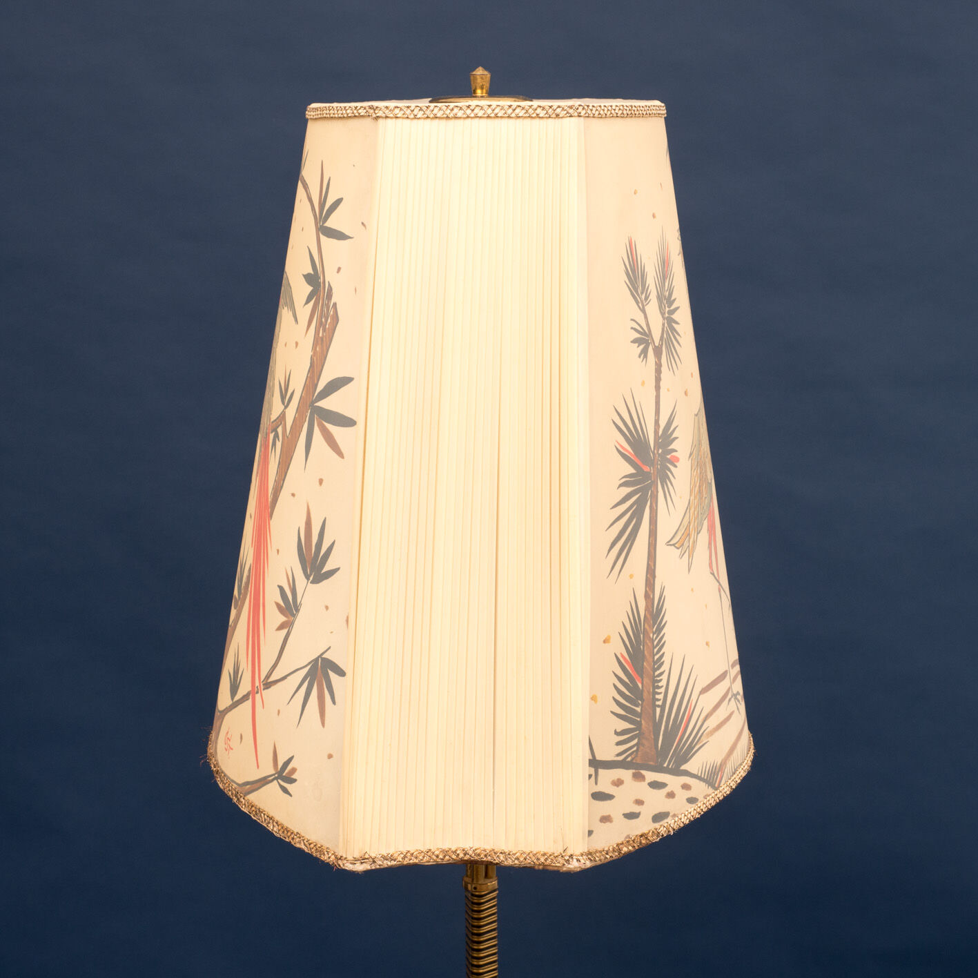 Floor lamp 50s animal print