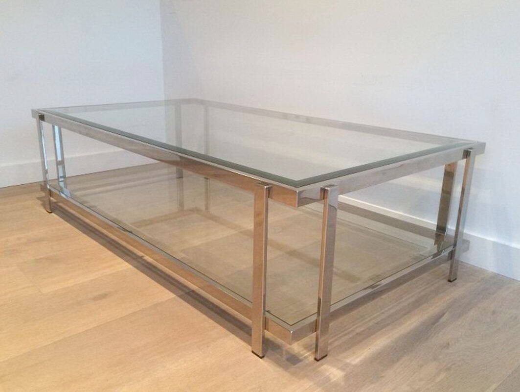 Designer chrome table