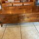 Solid wood coffee table – 1990s – with drawers