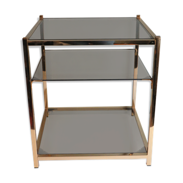 Side table, Belgochrom 1970s