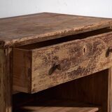 Antique counter with brown patina (c.1920) #96