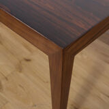 Table basse en palissandre par Severin Hansen pour la menuiserie de meubles Haslev, années 1960