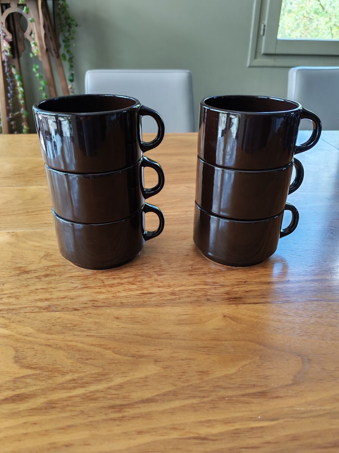 Vintage 1970s breakfast service