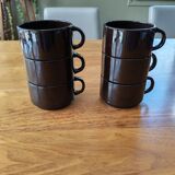 Vintage 1970s breakfast service