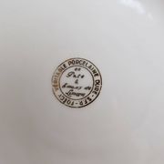 6 vintage dessert plates porcelain from Limoges – small flowers