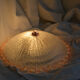 Vintage Italian ceiling light in pink Murano glass, 40 cm