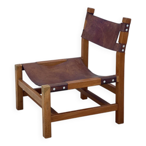 Fauteuil safari vintage