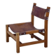 Fauteuil safari vintage 1970