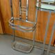 Art deco wall-mounted coat rack