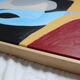Peinture unique colorée, d'après Le Corbusier