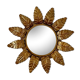 Sun mirror in gilded wood 1960