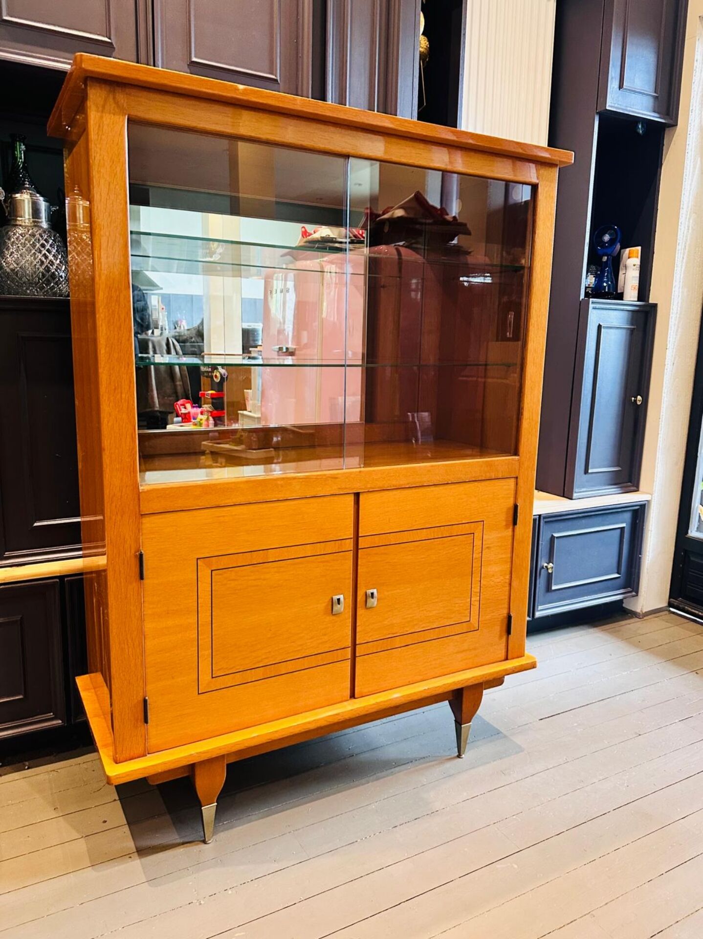 Vintage display cabinet
