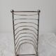 Silver metal toast door