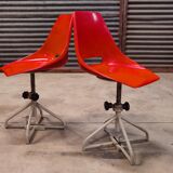 Pair of swivel chairs by Miroslav Navratil for Vertex