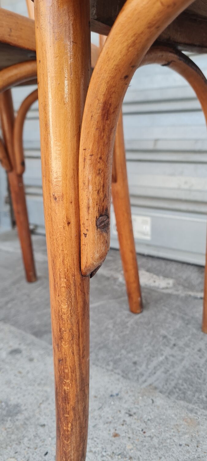 Set of four fischel bistro chairs