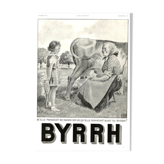 Vintage poster 30s BYRRH