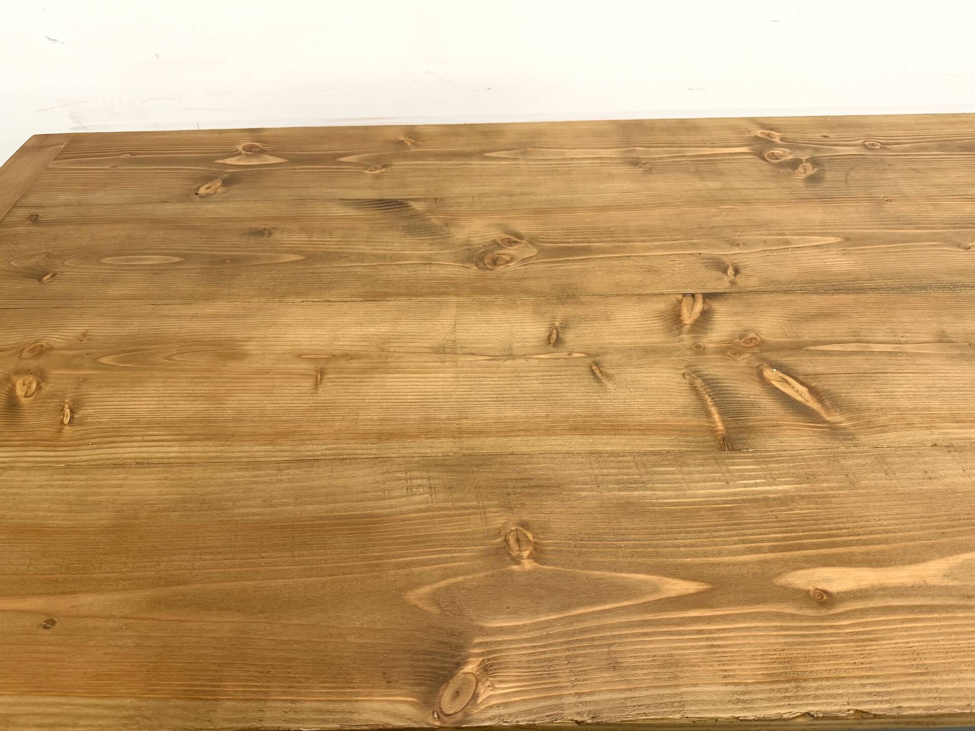 Monumental XXL Pine Farmhouse Table (3.20m) – 1970s