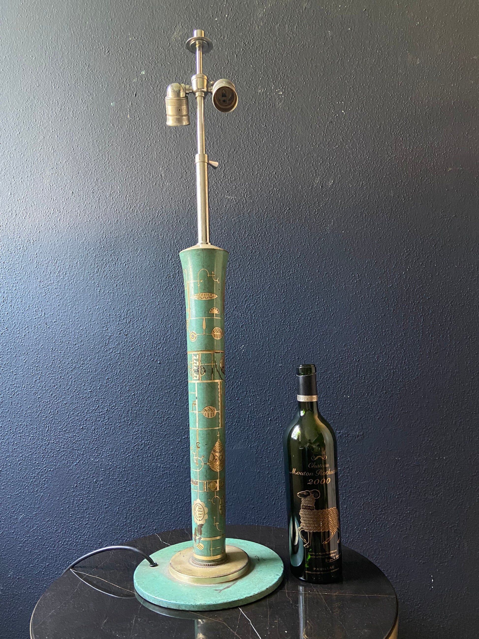 Absolute rarity! IKORA table lamp by Paul Haustein for WMF, model 251 / 169a, Germany 1930s.