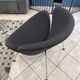 Orange Slice 437 grey armchair by Pierre Paulin for Artifort, 1980