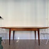 Table à manger extensible en teck