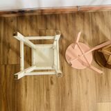 Set of 4 mismatched stools