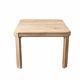 Art Deco dining table made of solid wood.